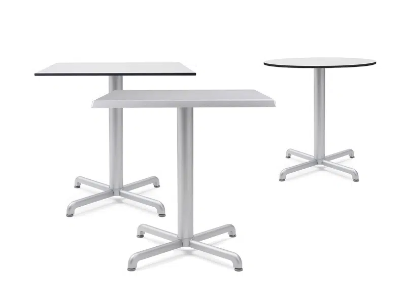 Nardi calice table bases + hpl tops