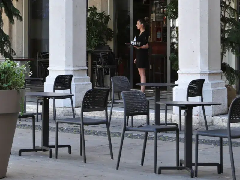 Ibisco Folding Table Base 16 Nardi ibisco folding table bases + bora bistro chairs