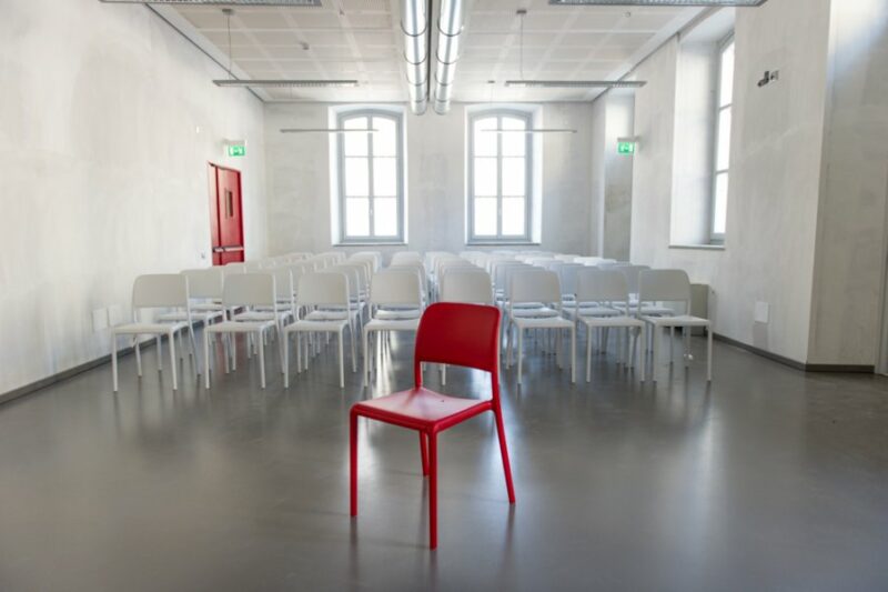 Riva Chairs in a Conference Lecture Room Setting