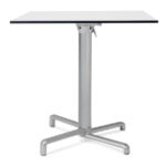 Scudo Cafe Table - Scudo Folding Table Base with HPL Table Top