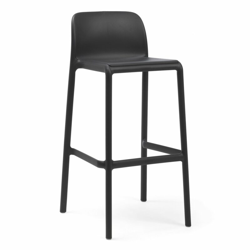Nardi faro tall bar stool - charcoal