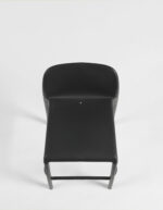 NARDI Faro Breakfast Bar Stool in Charcoal top of seat and back