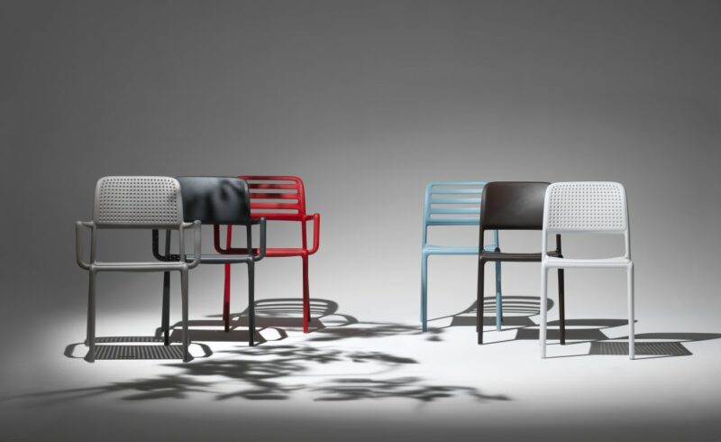 NARDI Bora, Riva, Costa in Arm Chairs and Bistro Versions