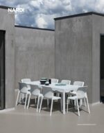 Bit Rio 9 Piece Dining Setting - White (Table fully extended in picture)