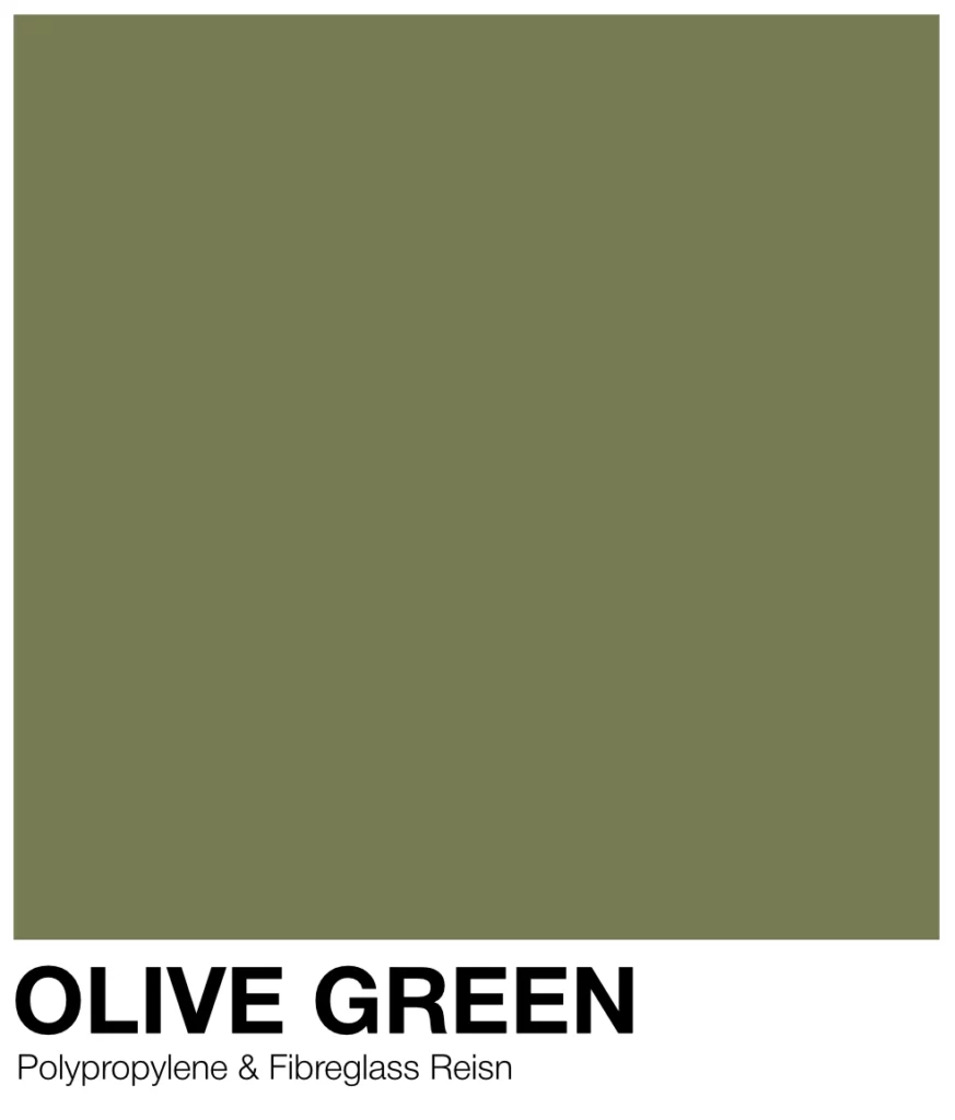 Trill Tall Bar Stool 19 Nardi olive green colour swatch