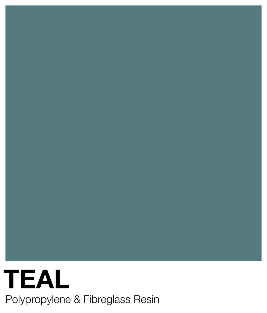 Trill Tall Bar Stool 20 Nardi teal ottanio colour card (polypropylene & fibreglass resin)