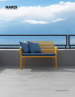 Net Bench 2-Seater - Mustard (Pictured on Balcony)