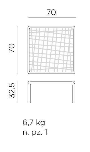 Komodo Outdoor Coffee Table 10 Nardi komodo outdoor coffee table dimensions