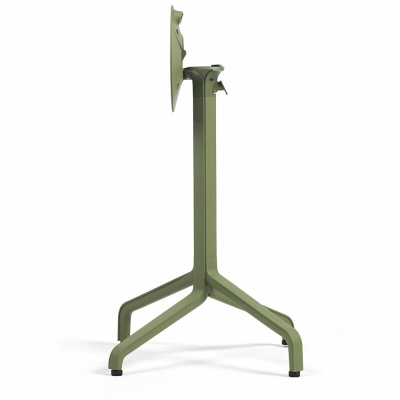 Table bases - frasca mini folding table base in olive green