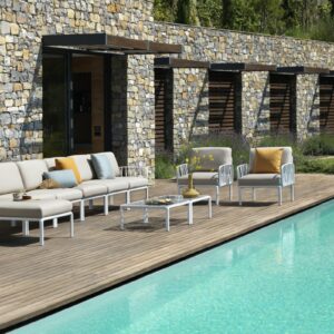 Outdoor Lounge Furniture - Komodo 11-Piece Modular Sofa & Coffee Tables