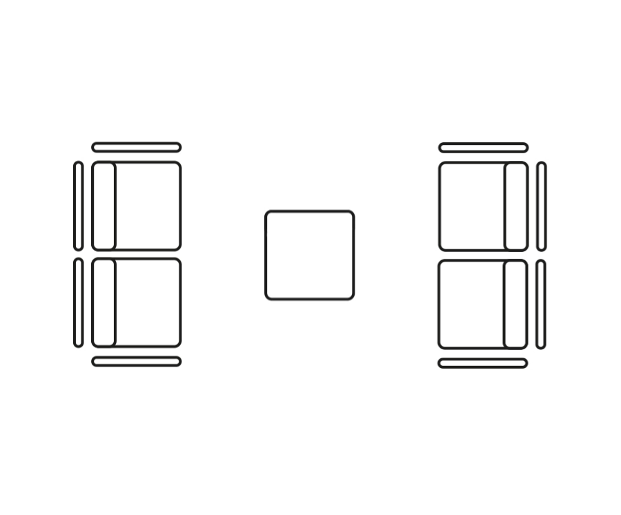 Komodo Twin Sofa Outdoor Lounge Set 13 Komodo twin couches icon diagrams 900px