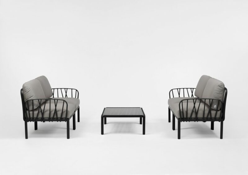 Outdoor lounge furniture - komodo twin sofa set