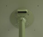 Underside of Frasca Mini Table Base in Olive Green