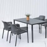 NARDI Net Cube-140 5-Piece Patio Set Featured