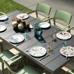 NARDI Rio Alu Trill Outdoor Dining Set Featured