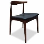Elbow Chair Replica - Dark Walnut ByDezign Elbow Chair Replica - Dark Walnut