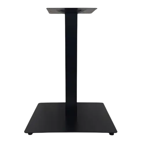Square Plate Table Base 550 - Black 2 Square plate table base 550 transparent