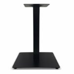 ByDezign Square Plate Table Base 550 – Black (Front)