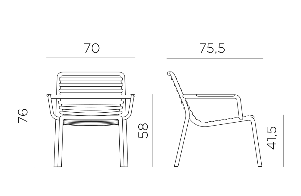 Doga Relax Lounge Chair 13 Nardi doga relax chair dimensions