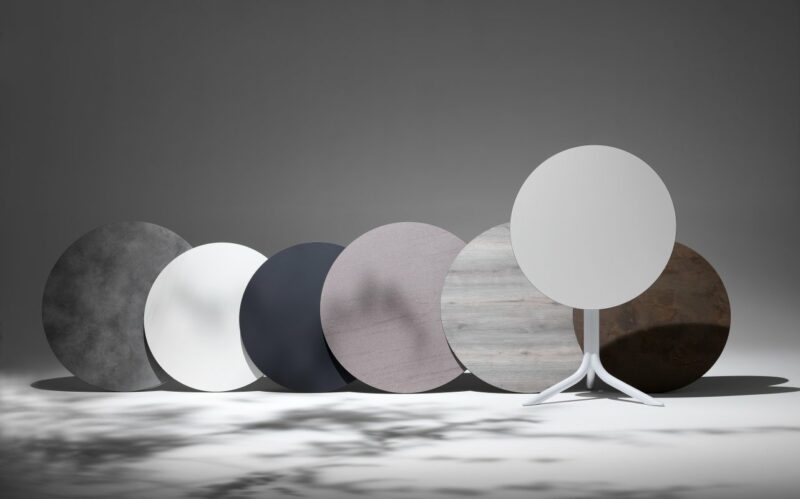 NARDI HPL Round Table Tops for Break & Flute Tables