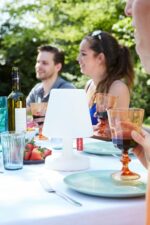 Fatboy® Edison the Petit Lamp Outdoor Dining Setting