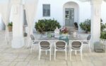 NARDI Alloro 7-Piece Extendable Outdoor Dining Setting