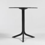 NARDI Break HPL Small Round Table - Charcoal