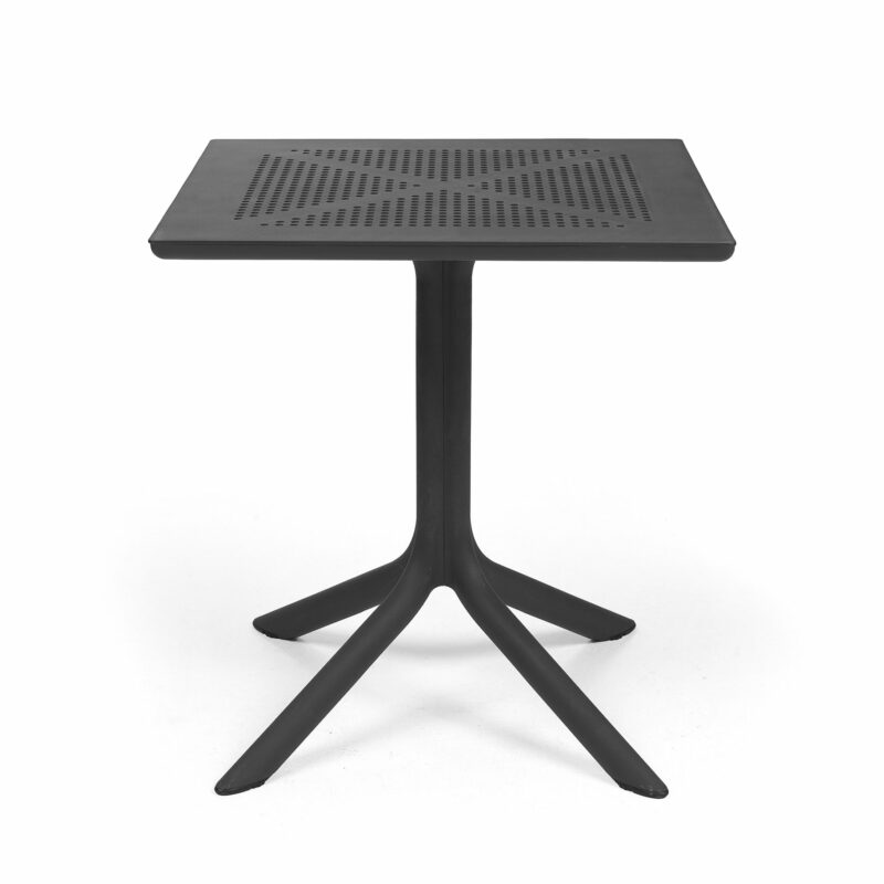 Nardi clip 70 outdoor balcony table - charcoal