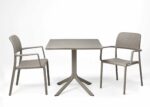 NARDI Clip Bora 3-Piece Balcony Setting – Taupe