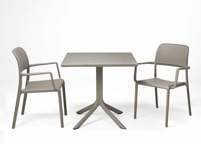 NARDI Clip Bora 3-Piece Balcony Setting – Taupe
