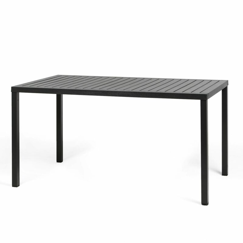 Nardi cube 140x80 outdoor dining table - white