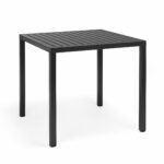 NARDI Cube 80 Outdoor Table - Charcoal