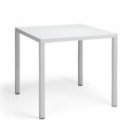 NARDI Cube 80 Outdoor Table - White