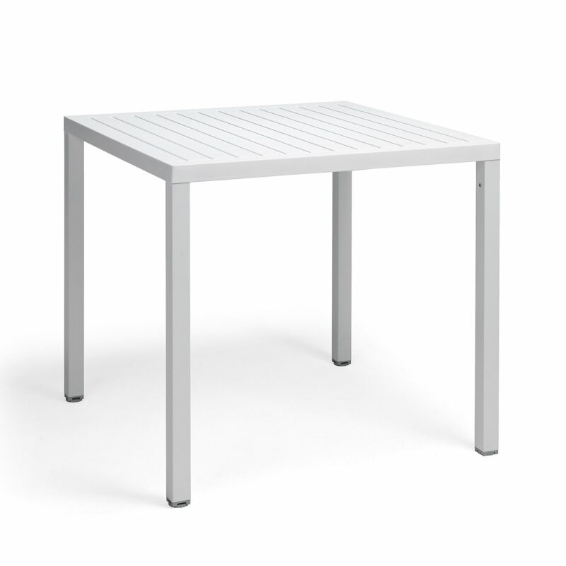 Nardi cube 80 outdoor table - white