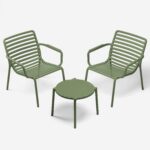 NARDI Doga Relax Lounge Set - Olive Green NARDI Doga Relax Lounge Set - Olive Green