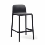 NARDI Faro Breakfast Bar Stool - Charcoal
