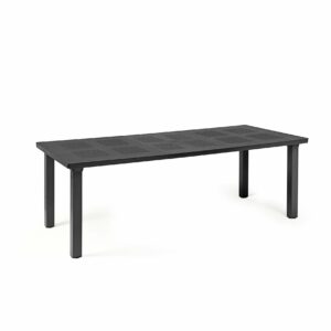 Nardi levante 160 extendable outdoor table - charcoal