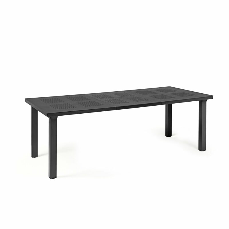Nardi levante 160 extendable outdoor table - charcoal