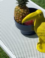 NARDI Net Outdoor Coffee Table in White Table Top Detail