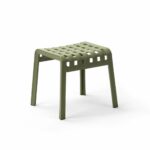 NARDI Poggio Footrest Mini Stool - Olive Green
