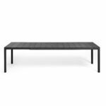 NARDI Rio Alu 210-280 Extendable Table – Charcoal