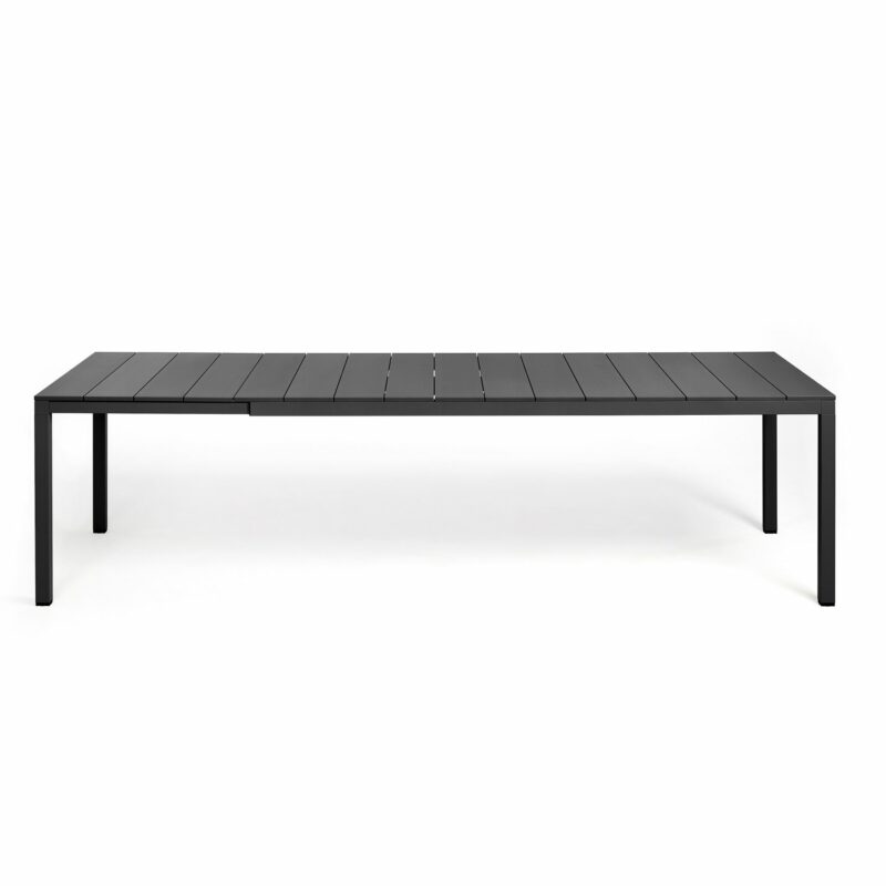 Nardi rio alu 210-280 extendable table – charcoal
