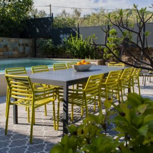 Nardi rio doga 11-piece set featured - charcoal & pear