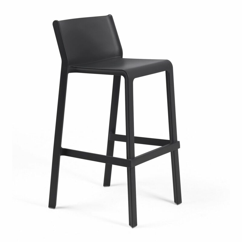 Nardi trill tall bar stool - charcoal