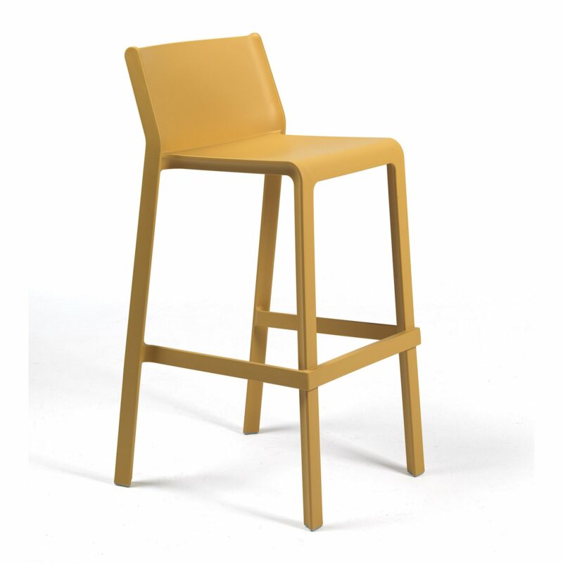 NARDI Trill Tall Bar Stool - Mustard