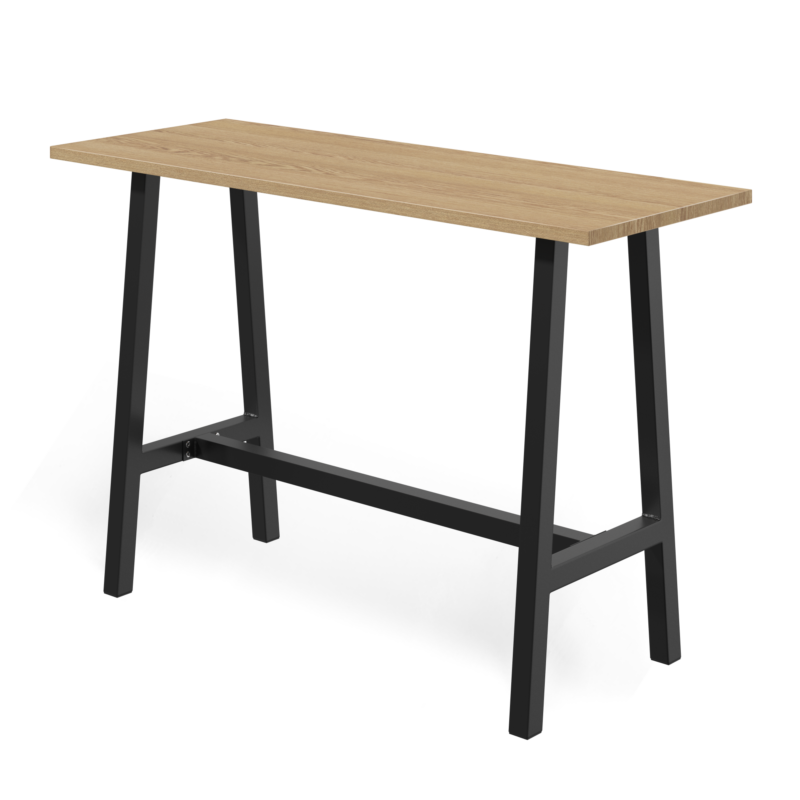 Cordoba bar leaner high table - natural ash
