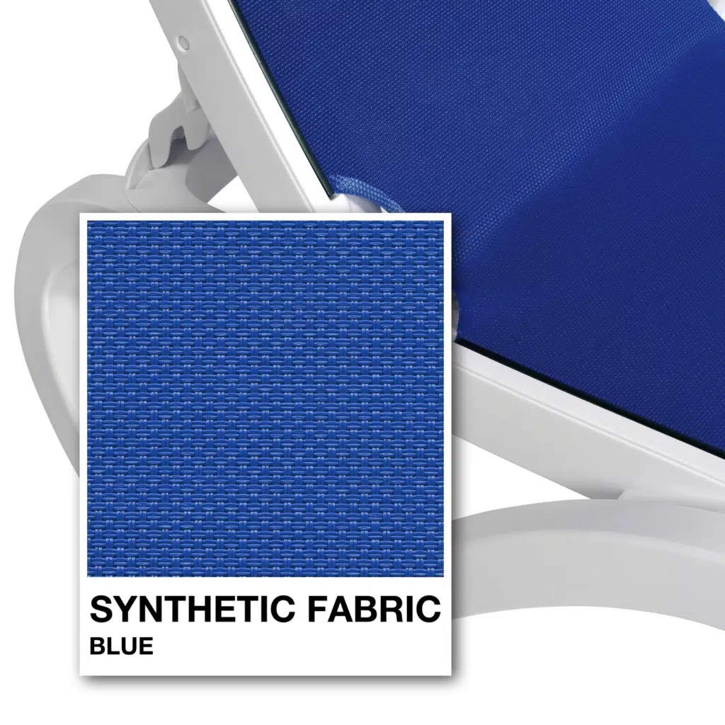 Omega 3 Piece Sun Lounger Set 20 Nardi alfa & omega sun loungers (blue) - synthetic fabric