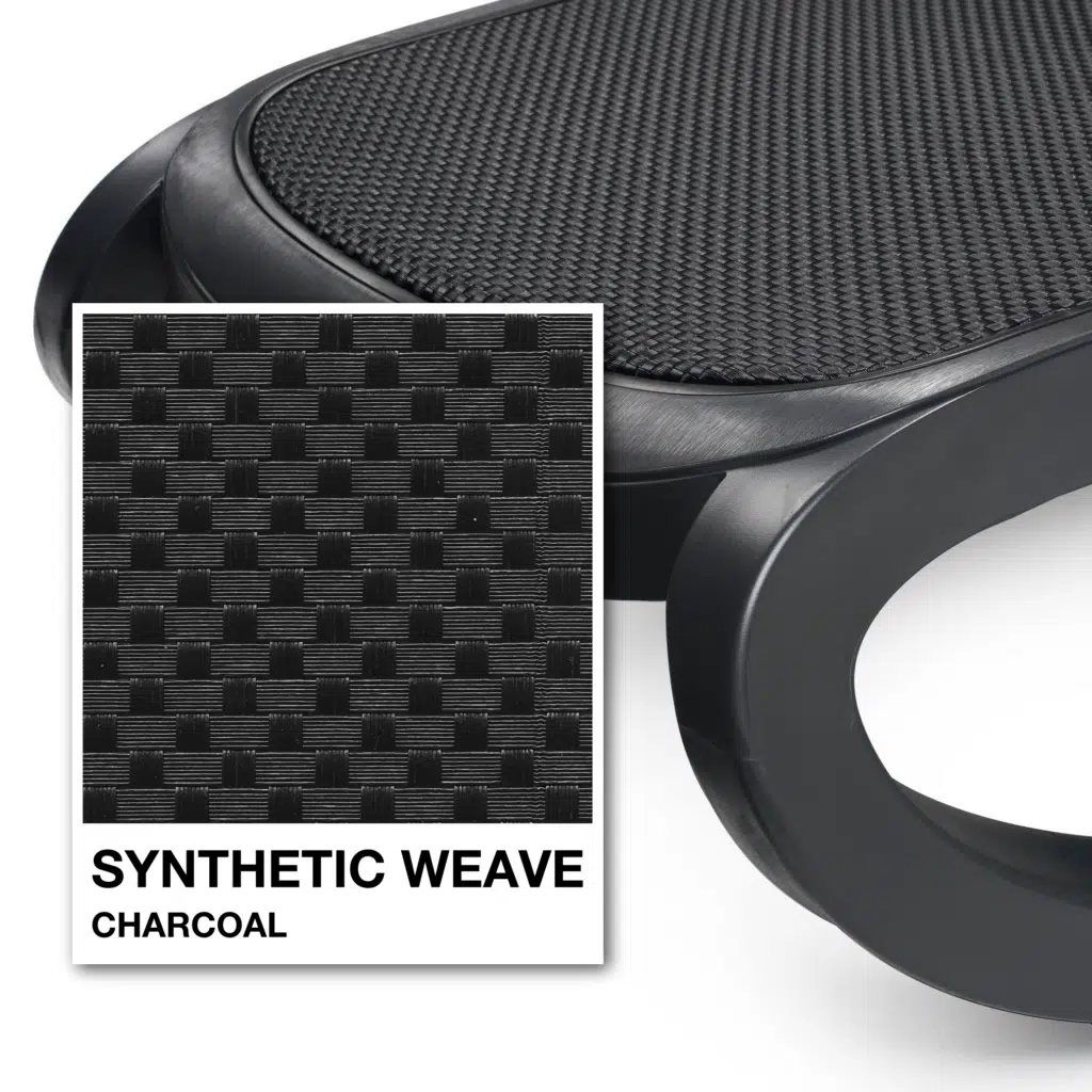 Omega 3 Piece Sun Lounger Set 21 Nardi alfa & omega sun loungers (charcoal) - synthetic weave fabric