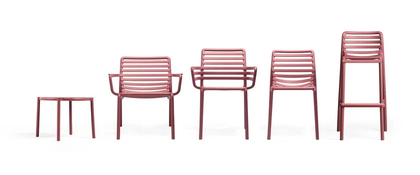 Doga Relax Lounge Chair 24 Nardi doga collection - chairs, stools, coffee table