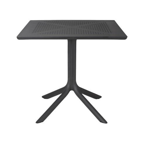 Clip-X 70 Outdoor Balcony Table 29 Nardi clip 80 charcoal transparent